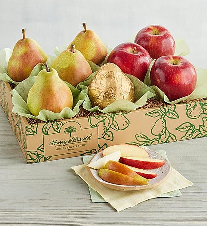 Organic Pears and Apples Gift 